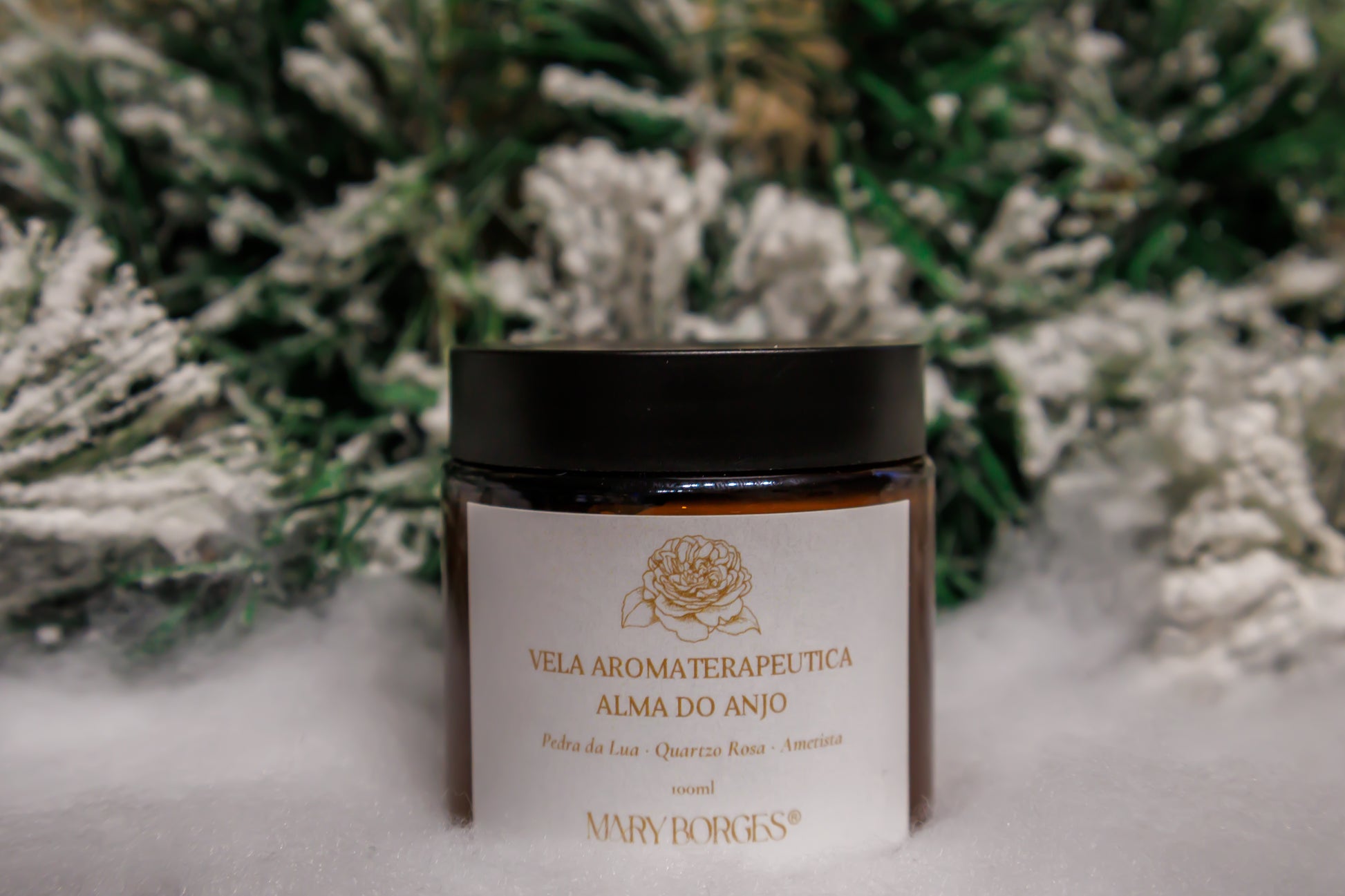 Vela Aromaterapeutica Alma do Anjo