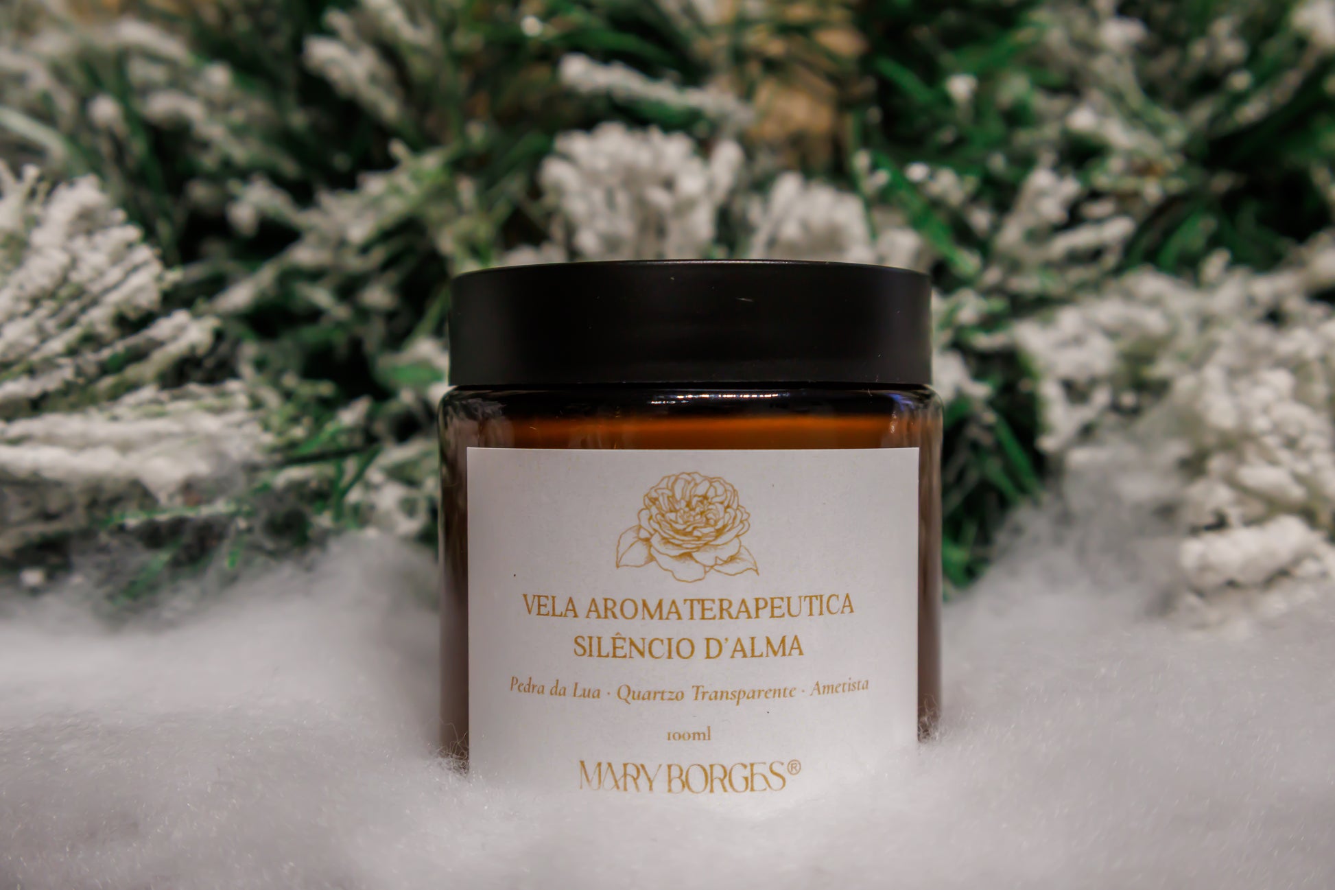 Vela Aromaterapeutica Silêncio D'Alma