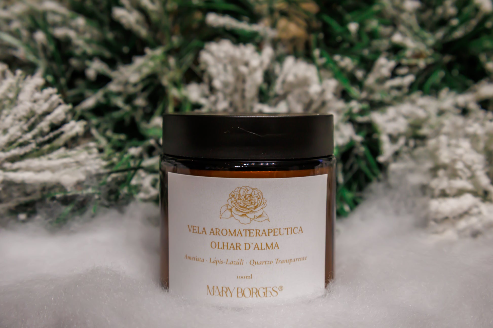 Vela Aromaterapeutica Olhar D'Alma