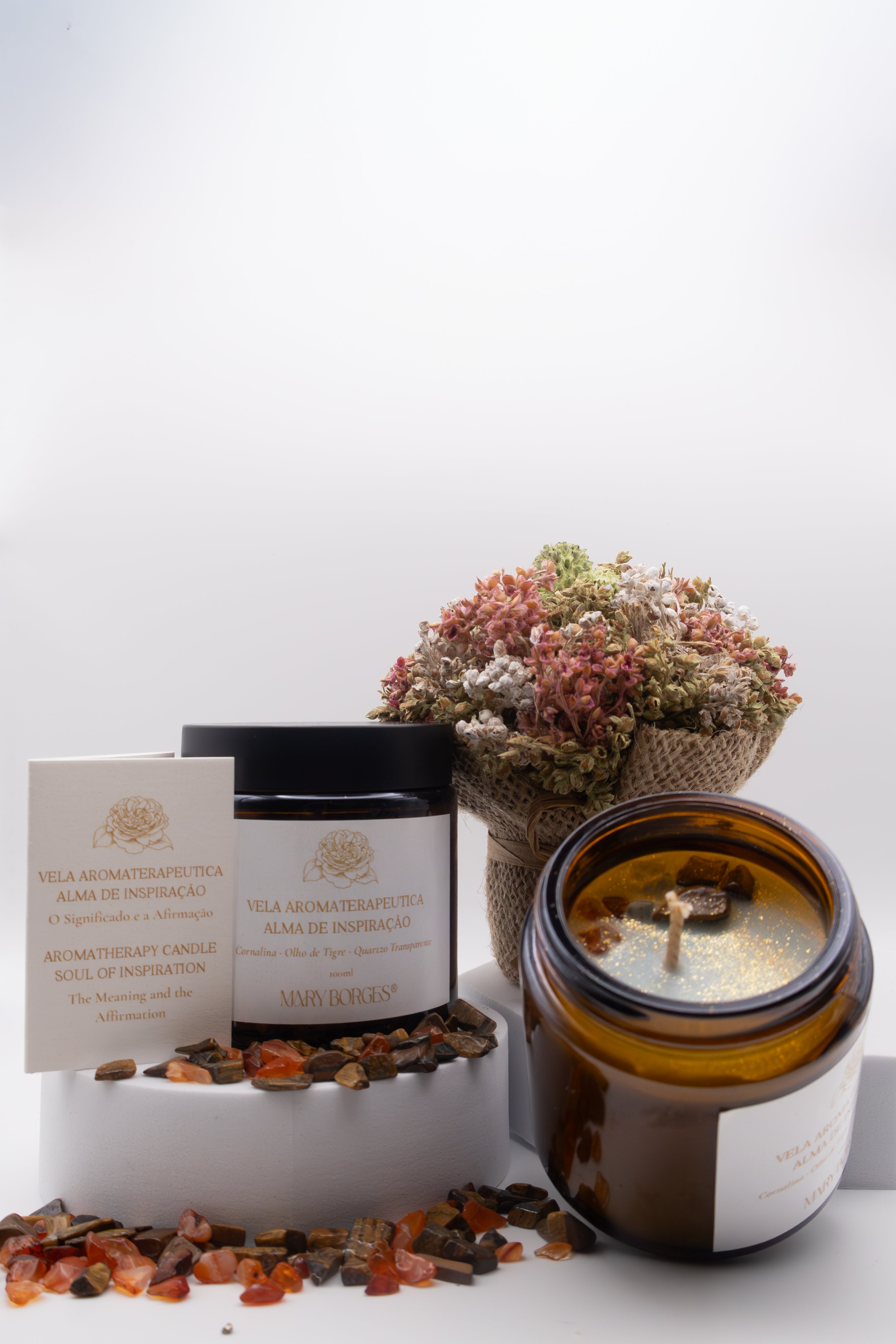 Vela Aromaterapeutica Alma De Inspiração