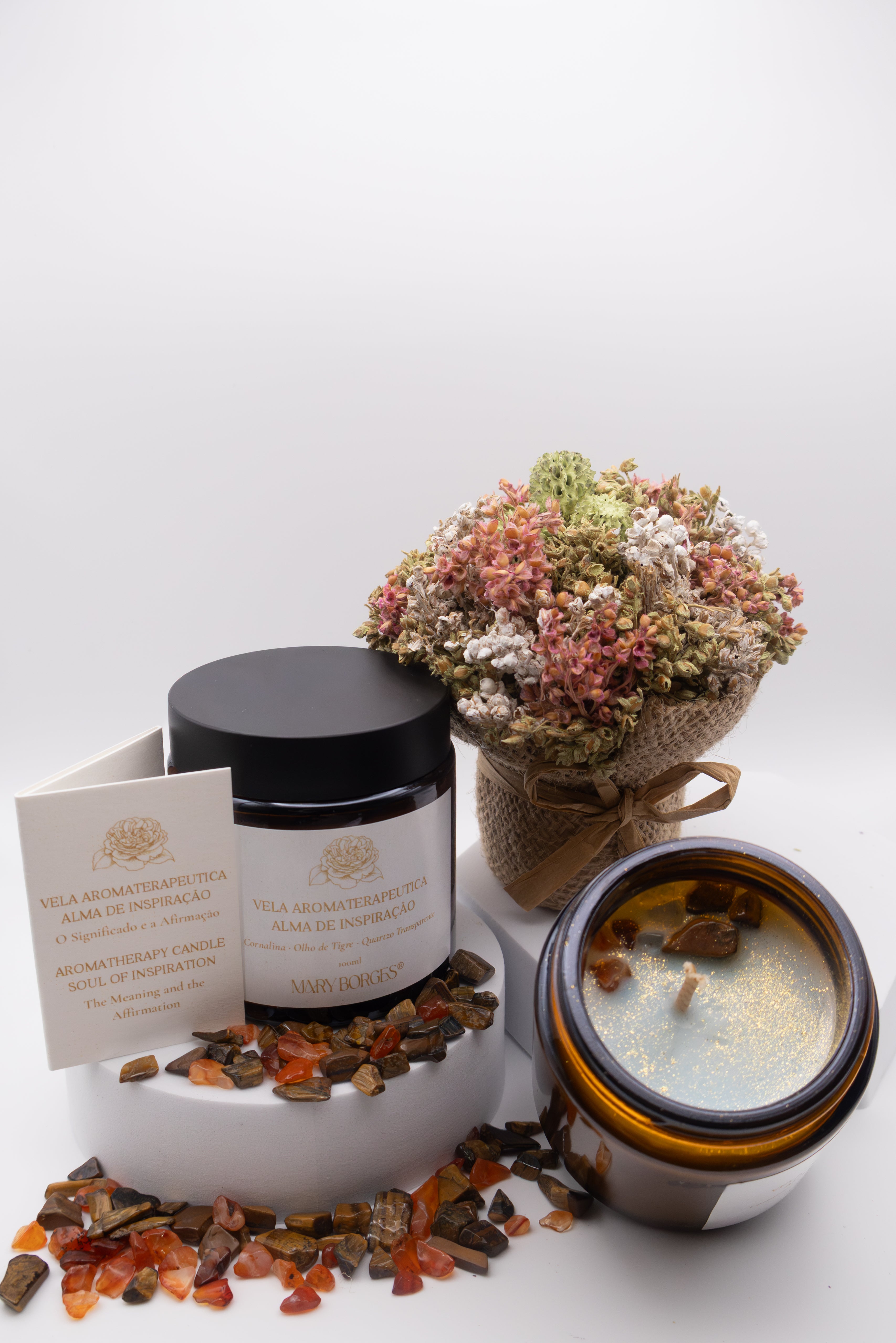Vela Aromaterapeutica Alma De Inspiração