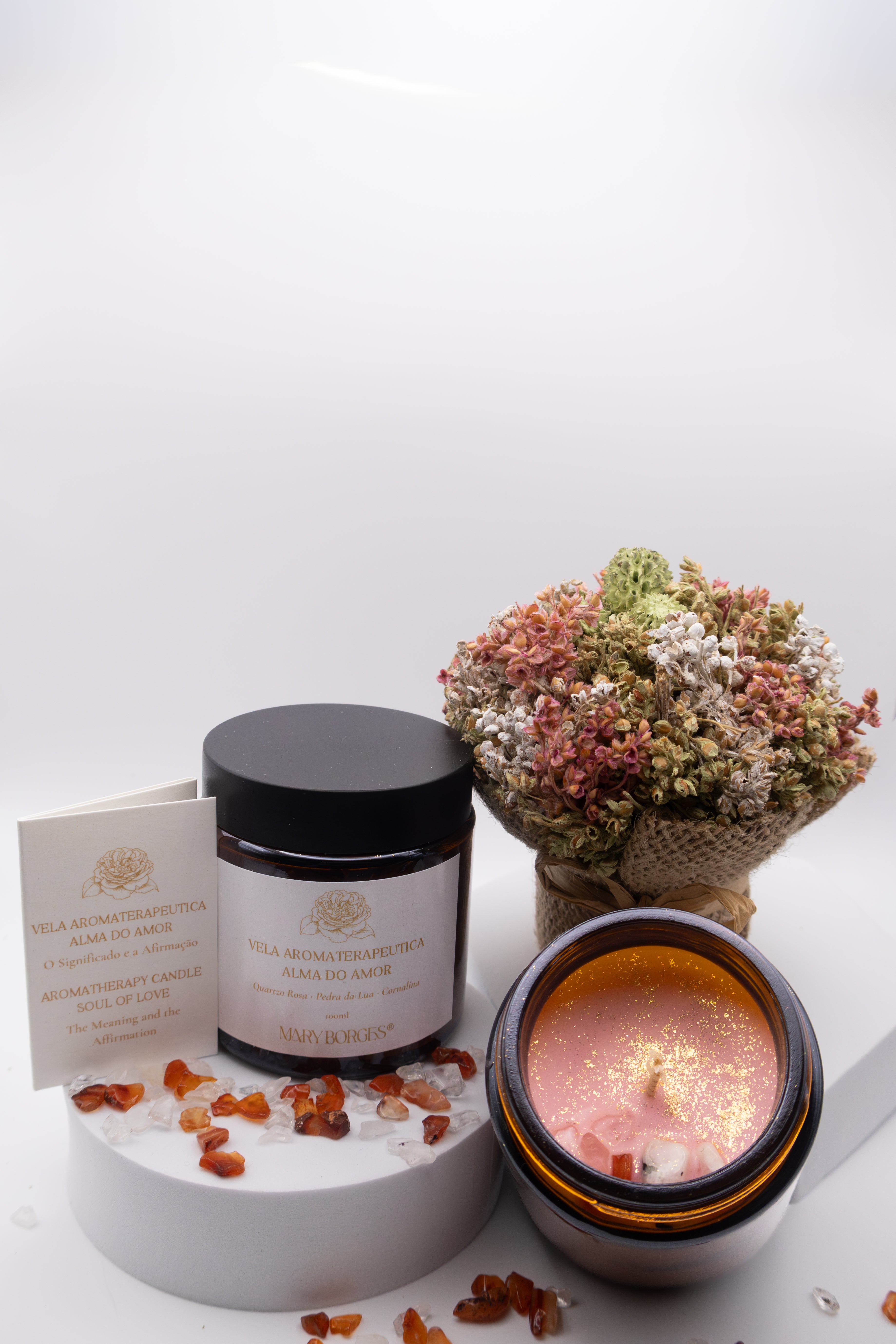 Vela Aromaterapeutica Alma do Amor