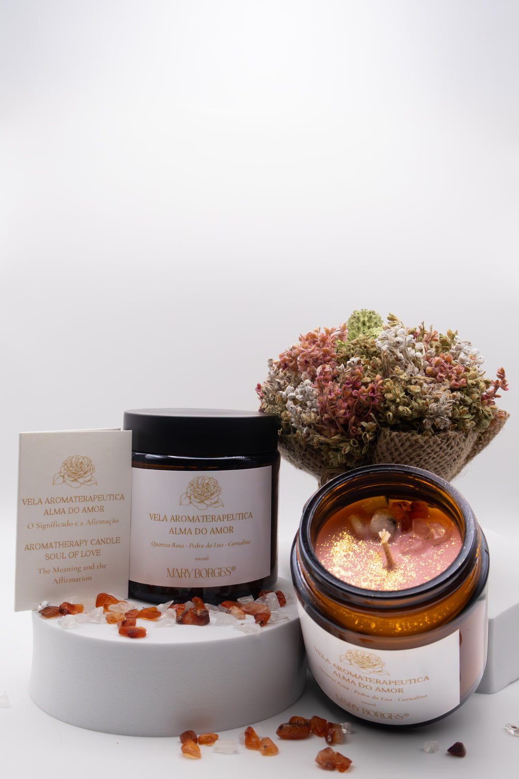 Vela Aromaterapeutica Alma do Amor