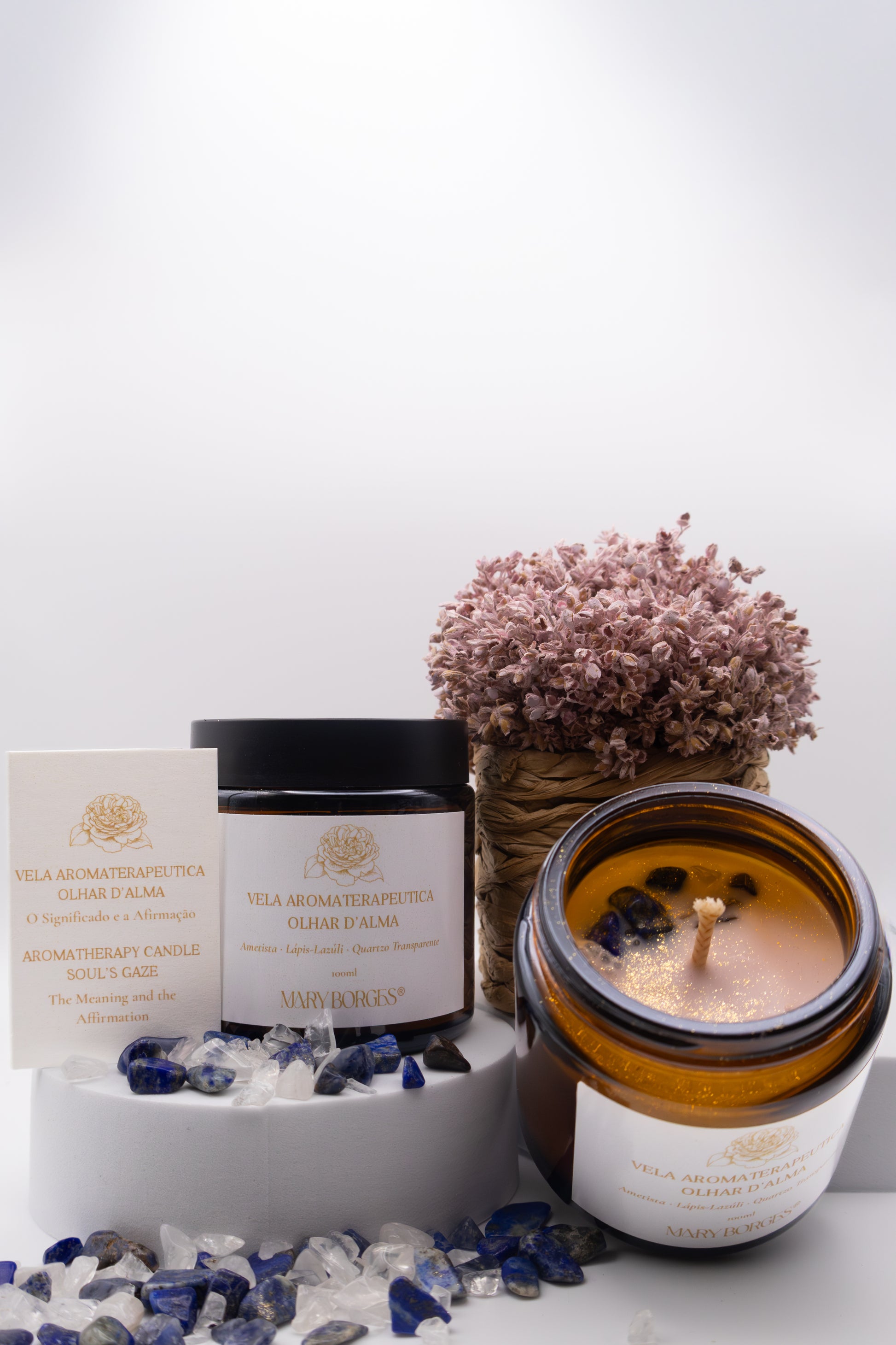 Vela Aromaterapeutica Olhar D'Alma